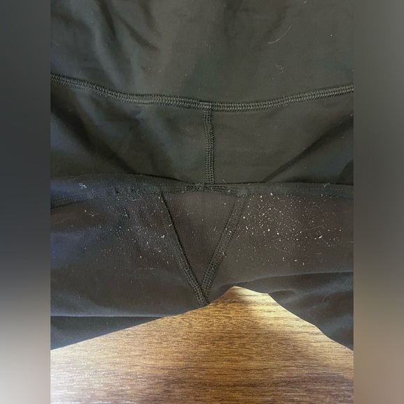 lululemon athletica wunder train mid-rise 3/4 leggings - size 12 black - Picture 4 of 5